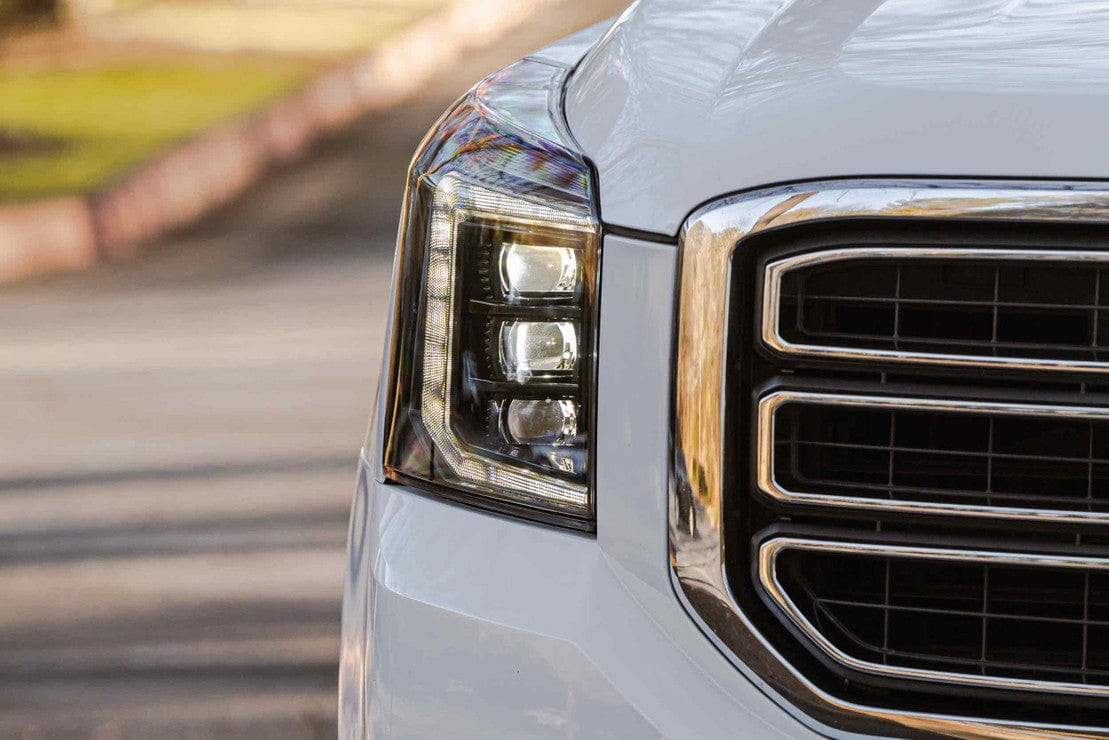 GMC Yukon (15-20): LED Headlights (2015 - 2020) | XB – Custom Multicolor LED Lighting by RGB Halo Kits