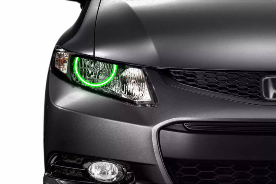 Honda Civic Coupe Multicolor Halo Kit (2012-2013) – Custom Multicolor LED Lighting by RGB Halo Kits