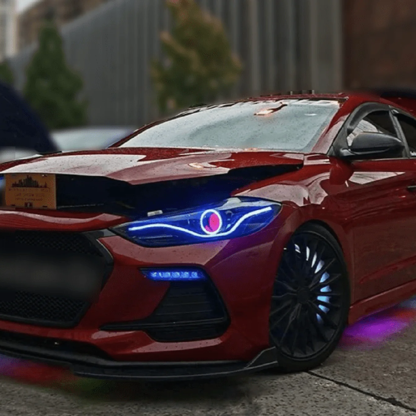 Hyundai Elantra Sport Multicolor Halo Kit (2017-2018) – Custom Multicolor LED Lighting by RGB Halo Kits