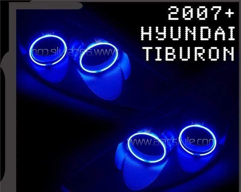 Hyundai Tiburon Multicolor Halo Kit (2007-2008) – Custom Multicolor LED Lighting by RGB Halo Kits