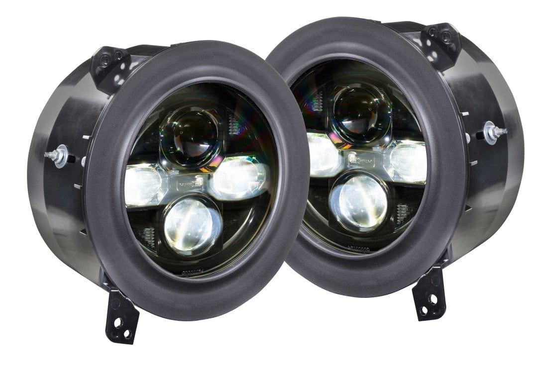 JEEP WRANGLER JL / GLADIATOR JT: SEALED7 HEADLIGHTS (2018 - 2024) – Custom Multicolor LED Lighting by RGB Halo Kits
