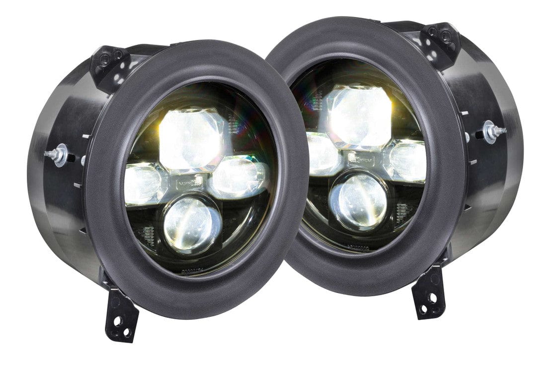 JEEP WRANGLER JL / GLADIATOR JT: SEALED7 HEADLIGHTS (2018 - 2024) – Custom Multicolor LED Lighting by RGB Halo Kits