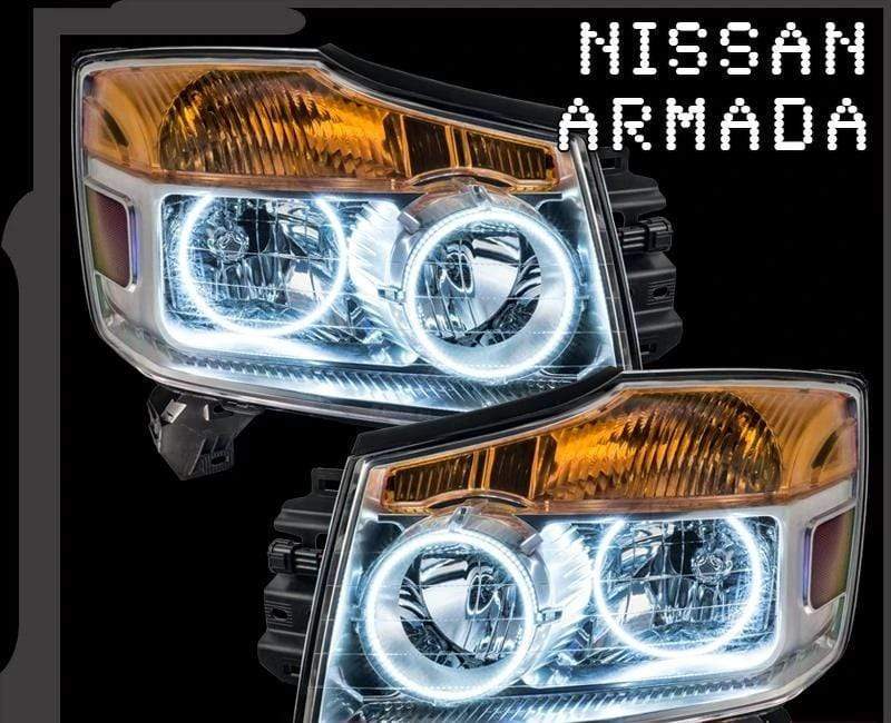 Nissan Armada Multicolor Halo Kit (2008-2014) – Custom Multicolor LED Lighting by RGB Halo Kits