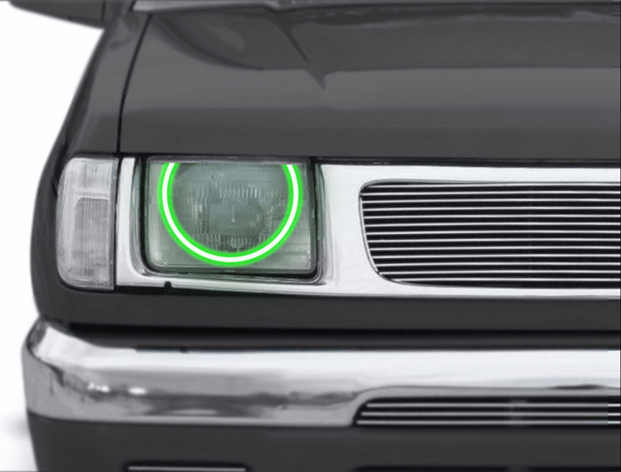 Nissan Frontier Multicolor Halo Kit (1998-2000) – Custom Multicolor LED Lighting by RGB Halo Kits