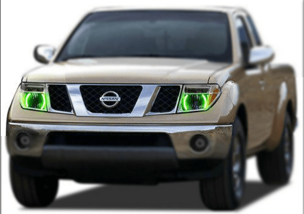 Nissan Frontier Multicolor Halo Kit (2005-2008) – Custom Multicolor LED Lighting by RGB Halo Kits