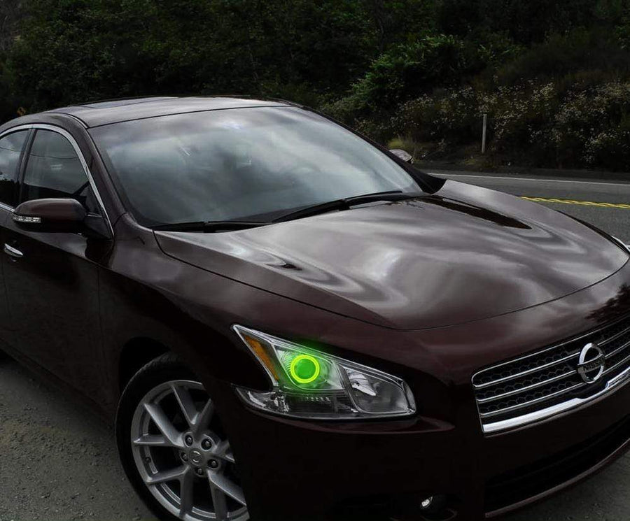 Nissan Maxima Projector Multicolor Halo Kit (2009-2013) – Custom Multicolor LED Lighting by RGB Halo Kits