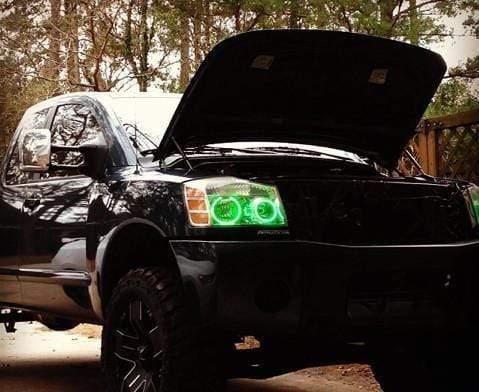Nissan Titan Multicolor Halo Kit (2004-2015) – Custom Multicolor LED Lighting by RGB Halo Kits