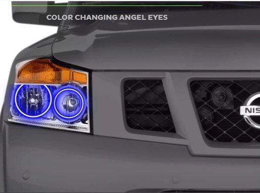 Nissan Titan Multicolor Halo Kit (2004-2015) – Custom Multicolor LED Lighting by RGB Halo Kits
