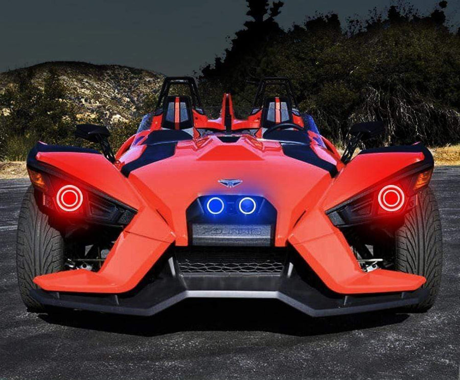 Polaris Slingshot Ring Multicolor Halo Kit (USA Model) – Custom Multicolor LED Lighting by RGB Halo Kits