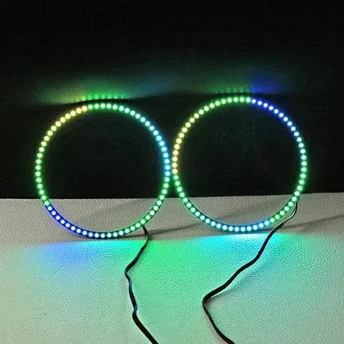 Porsche Cayenne Multicolor Halo Kit (2003-2006) – Custom Multicolor LED Lighting by RGB Halo Kits