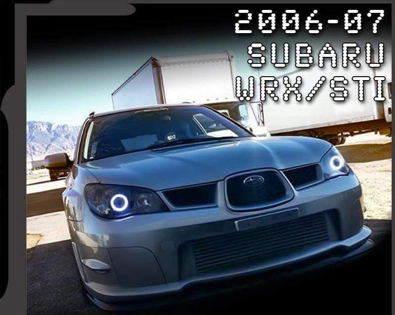 Subaru WRX/ STI headlight Multicolor Halo Kit (2006-2007) – Custom Multicolor LED Lighting by RGB Halo Kits