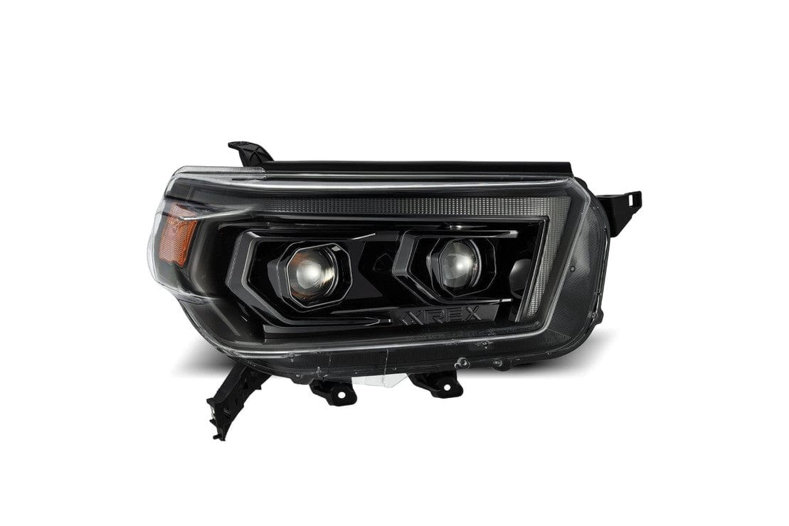 TOYOTA 4RUNNER (10-13): ALPHAREX LUXX HEADLIGHTS – Custom Multicolor LED Lighting by RGB Halo Kits