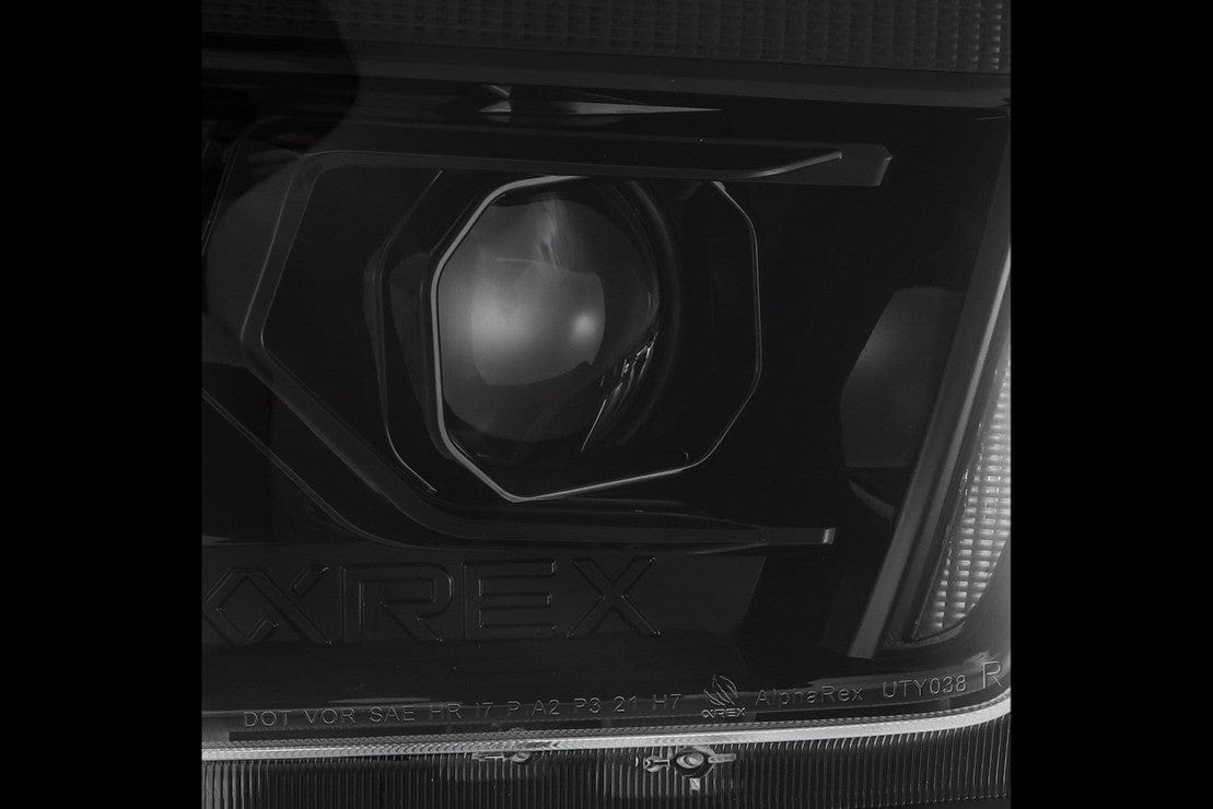 TOYOTA 4RUNNER (10-13): ALPHAREX LUXX HEADLIGHTS – Custom Multicolor LED Lighting by RGB Halo Kits