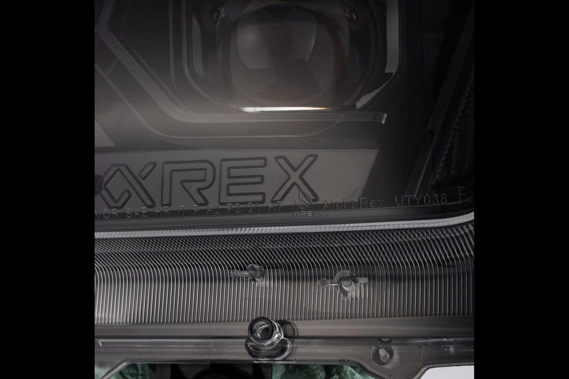 TOYOTA 4RUNNER (10-13): ALPHAREX LUXX HEADLIGHTS – Custom Multicolor LED Lighting by RGB Halo Kits