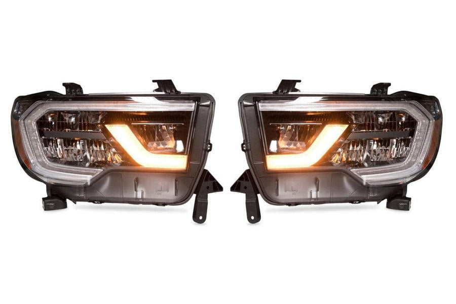 Toyota Sequoia (18-20): OEM LED HEADLIGHTS (2018 -2020) – Custom Multicolor LED Lighting by RGB Halo Kits