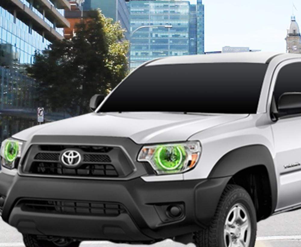Toyota Tacoma Multicolor Halo Kit (2012-2015) – Custom Multicolor LED Lighting by RGB Halo Kits