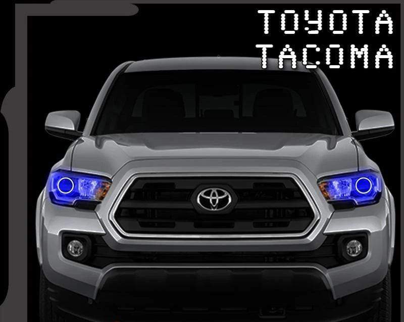 Toyota Tacoma Multicolor Halo Kit (2016-2018) – Custom Multicolor LED Lighting by RGB Halo Kits