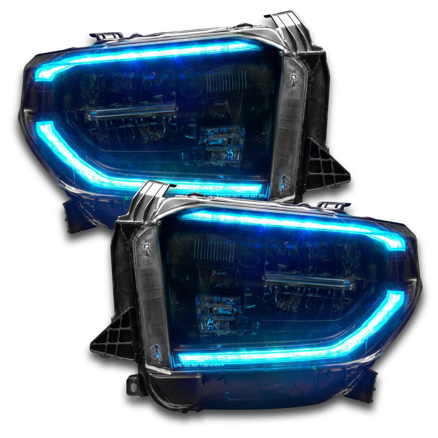Toyota Tundra Flow DRL Boards (2018-2021) – Custom Multicolor LED Lighting by RGB Halo Kits