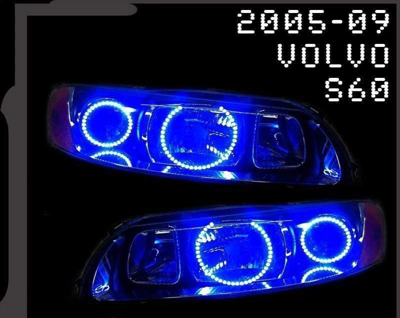Volvo S60 Multicolor Halo Kit (2005-2009) – Custom Multicolor LED Lighting by RGB Halo Kits