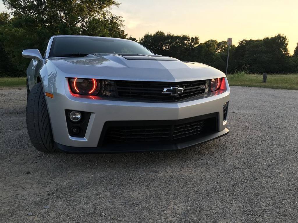 2010-2013 Chevrolet Camaro RS/SS RGBW DRL Boards - RGB Halo Kits Multicolor Flow Series Color Chasing RGBWA LED headlight kit Oracle Lighting Trendz OneUpLighting Morimoto theretrofitsource AutoLEDTech Diode Dynamics