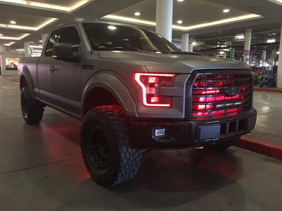 2015-2017 Ford F150 RGBW DRL Boards - RGB Halo Kits Multicolor Flow Series Color Chasing RGBWA LED headlight kit Oracle Lighting Trendz OneUpLighting Morimoto theretrofitsource AutoLEDTech Diode Dynamics