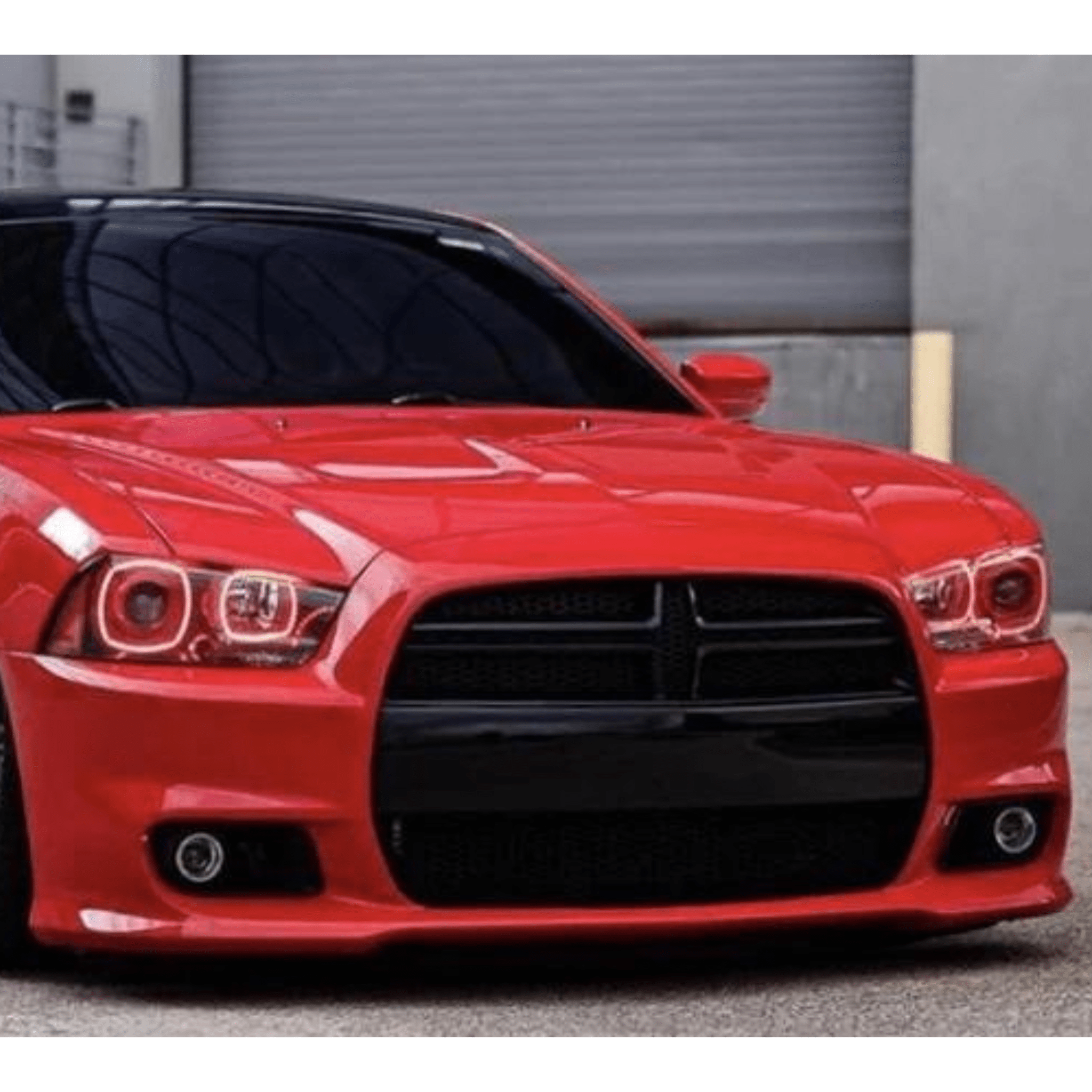 2011-2014 Dodge Charger Multicolor Halo Kit - RGB Halo Kits Multicolor Flow Series Color Chasing RGBWA LED headlight kit Oracle Lighting Trendz OneUpLighting Morimoto theretrofitsource AutoLEDTech Diode Dynamics