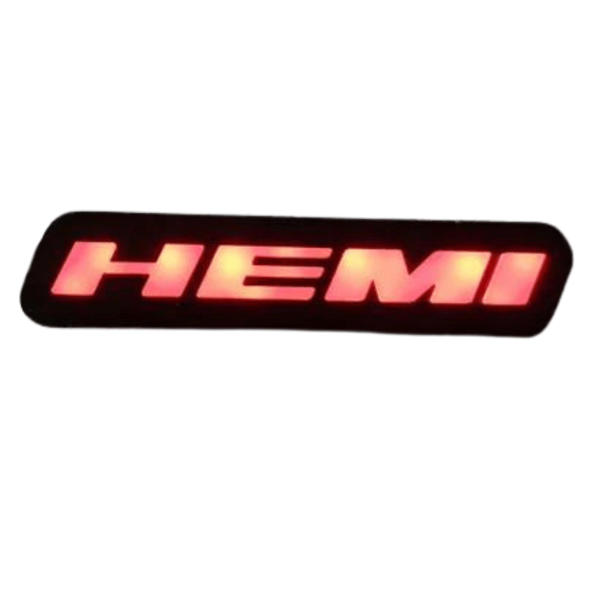 HEMI Multicolor Illuminated LED Emblem Logo - RGB Halo Kits Multicolor Flow Series Color Chasing RGBWA LED headlight kit Oracle Lighting Trendz OneUpLighting Morimoto theretrofitsource AutoLEDTech Diode Dynamics