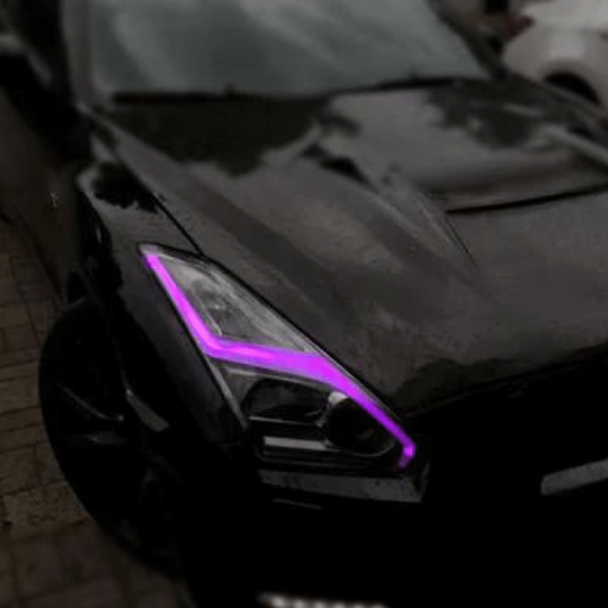 2015-2021 Nissan GTR RGBW DRL Boards - RGB Halo Kits Multicolor Flow Series Color Chasing RGBWA LED headlight kit Oracle Lighting Trendz OneUpLighting Morimoto theretrofitsource AutoLEDTech Diode Dynamics