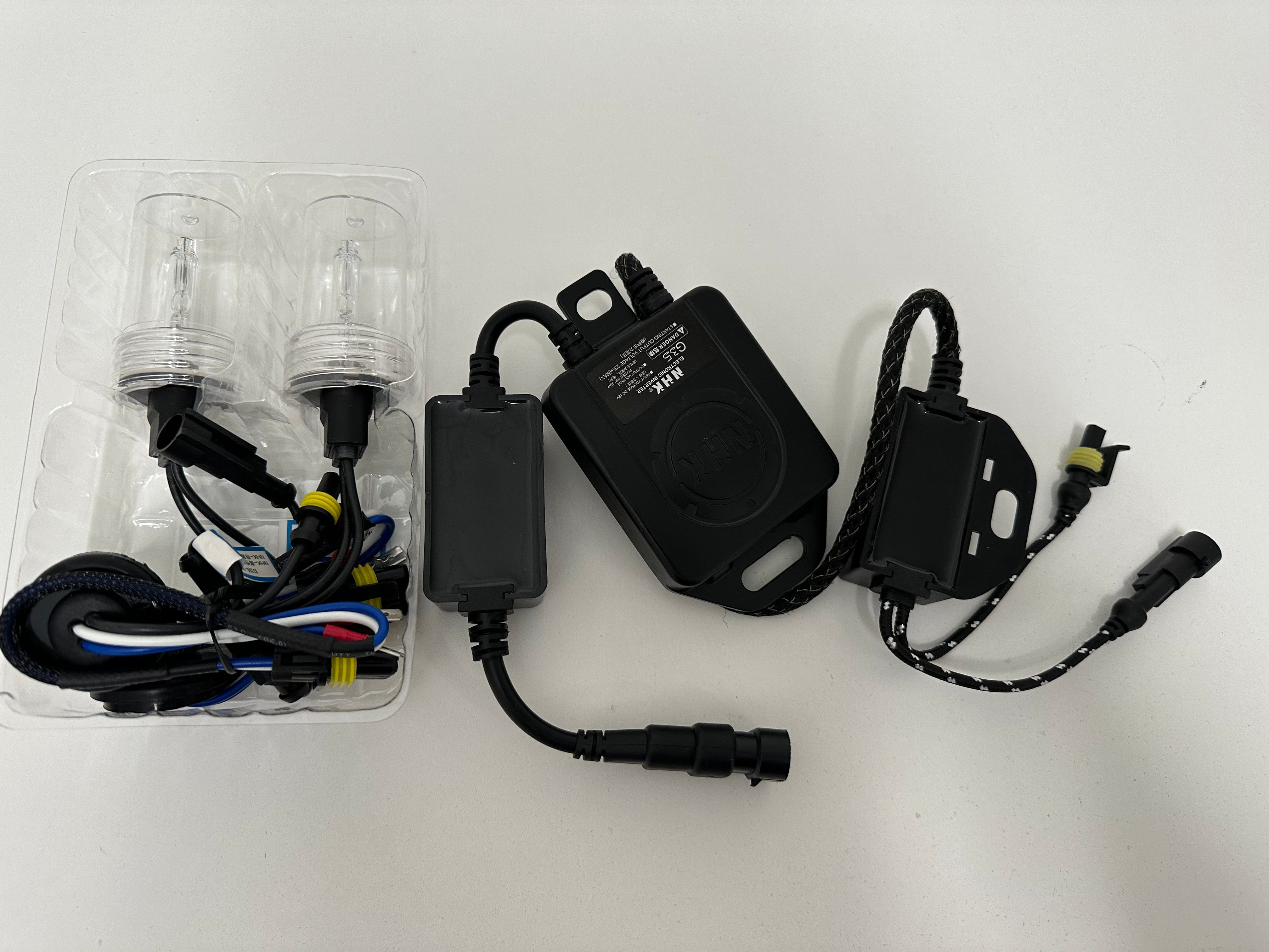 RGB Halo Kits 6000k White D2S/D2R/D4S HID Kit (Fits VLAND Headlights + more)