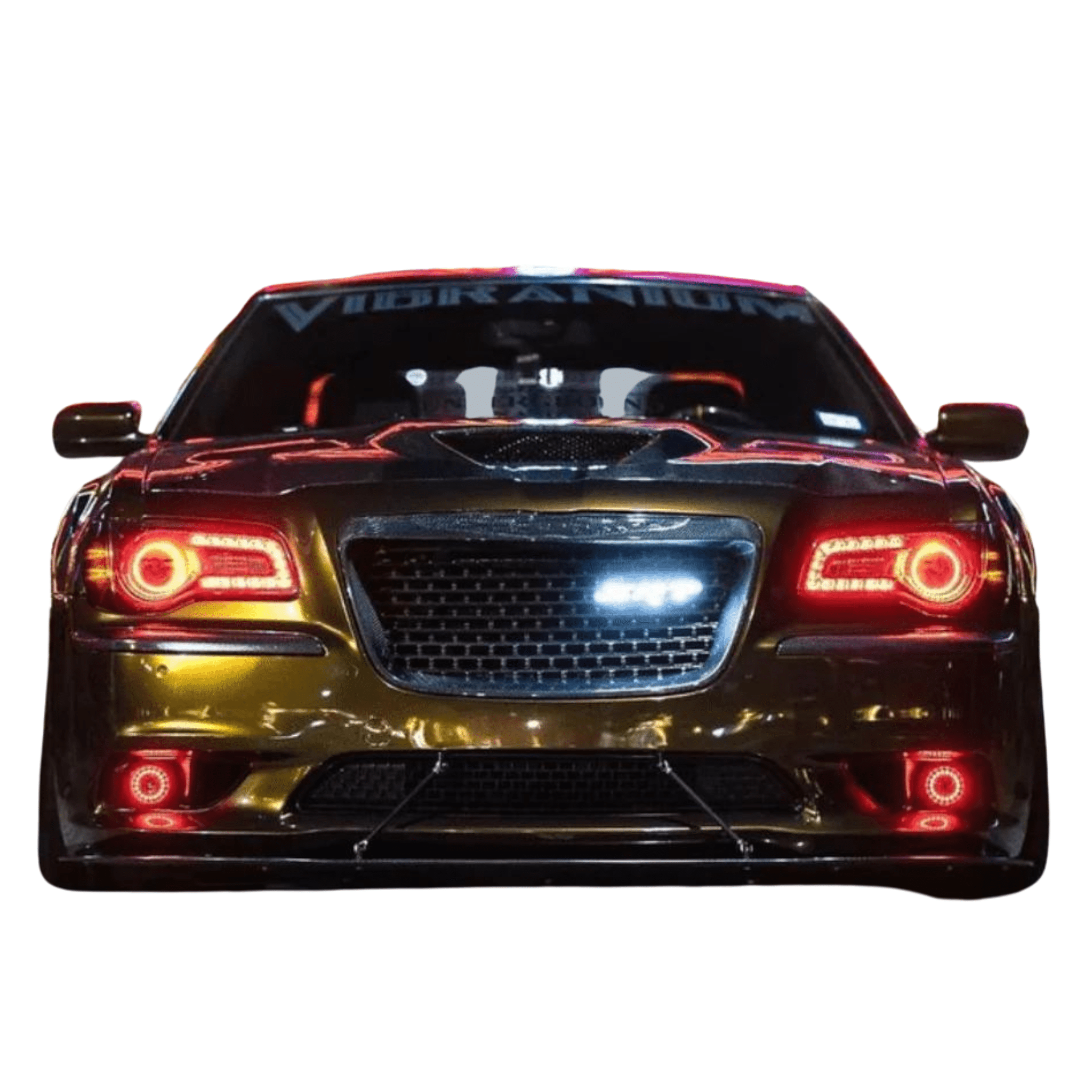 2011-2021 Chrysler 300 Multicolor DRL Boards - RGB Halo Kits Multicolor Flow Series Color Chasing RGBWA LED headlight kit Colorshift Oracle Lighting Trendz OneUpLighting Morimoto theretrofitsource AutoLEDTech Diode Dynamics
