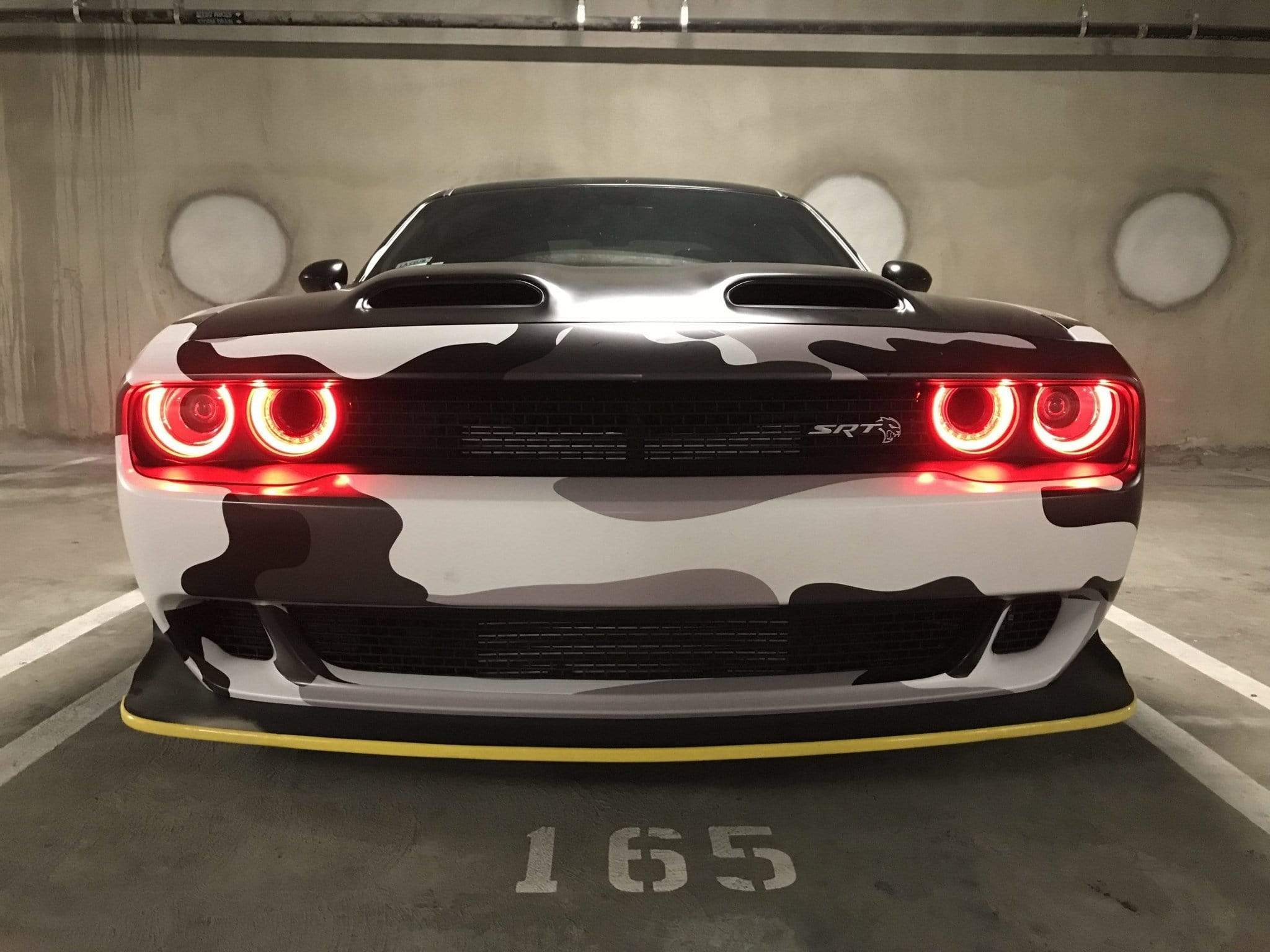 2015-2024 Dodge Challenger RGBW DRL Boards - RGB Halo Kits Multicolor Flow Series Color Chasing RGBWA LED headlight kit Oracle Lighting Trendz OneUpLighting Morimoto theretrofitsource AutoLEDTech Diode Dynamics