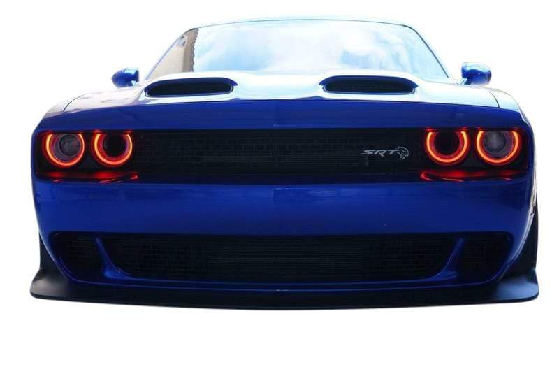 2015-2024 Dodge Challenger RGBW DRL Boards - RGB Halo Kits Multicolor Flow Series Color Chasing RGBWA LED headlight kit Oracle Lighting Trendz OneUpLighting Morimoto theretrofitsource AutoLEDTech Diode Dynamics