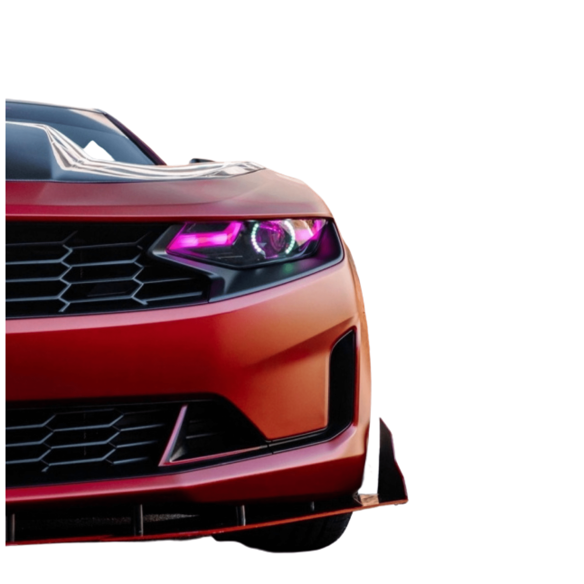 2019-2021 Chevrolet Camaro LS/LT RGBW DRL Boards - RGB Halo Kits Multicolor Flow Series Color Chasing RGBWA LED headlight kit Oracle Lighting Trendz OneUpLighting Morimoto theretrofitsource AutoLEDTech Diode Dynamics
