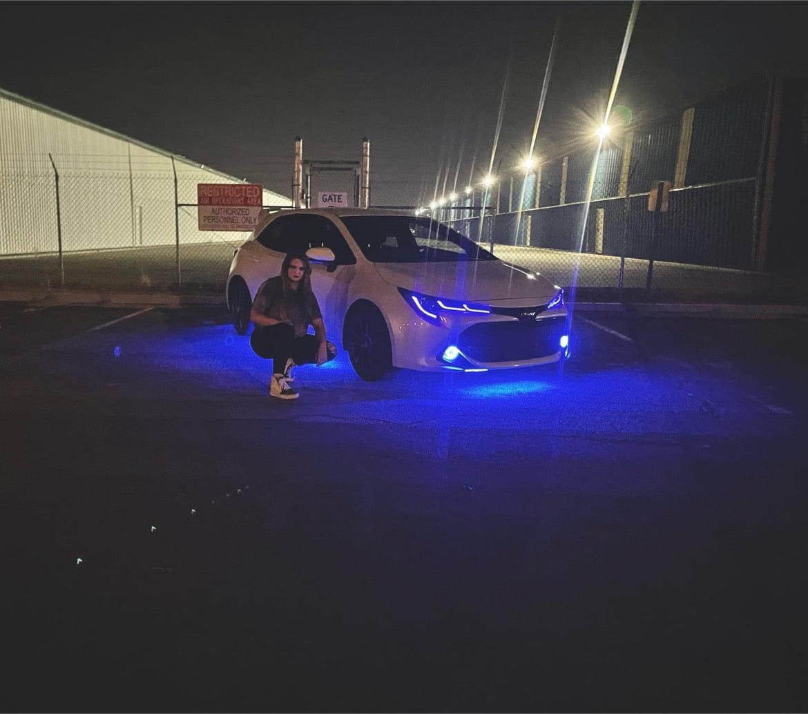 2019-2022 Toyota Corolla RGBW DRL Boards - RGB Halo Kits Multicolor Flow Series Color Chasing RGBWA LED headlight kit Oracle Lighting Trendz OneUpLighting Morimoto theretrofitsource AutoLEDTech Diode Dynamics
