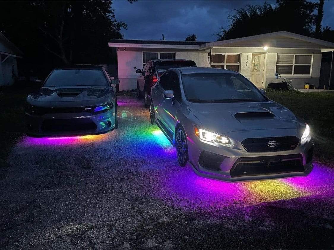 WILLED Underglow Kit for Car, RGB Car Underglow Lights with