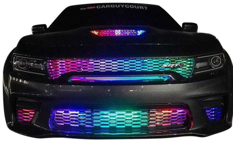 RGB Halo Kits Exterior Lighting Multicolor Grille LED Kit