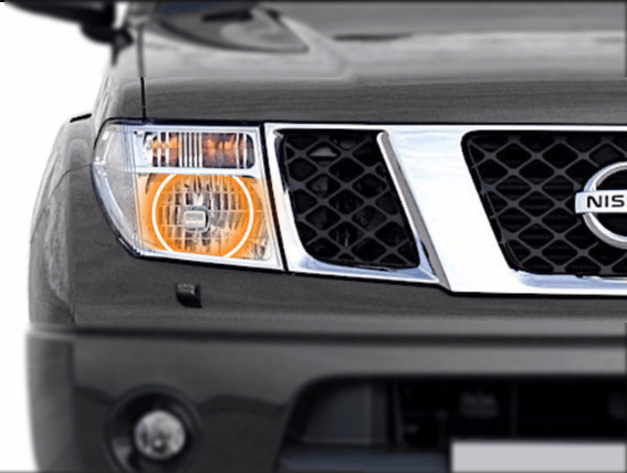 2005-2008 Nissan Frontier Multicolor Halo Kit - RGB Halo Kits Multicolor Flow Series Color Chasing RGBWA LED headlight kit Colorshift Oracle Lighting Trendz OneUpLighting Morimoto theretrofitsource AutoLEDTech Diode Dynamics