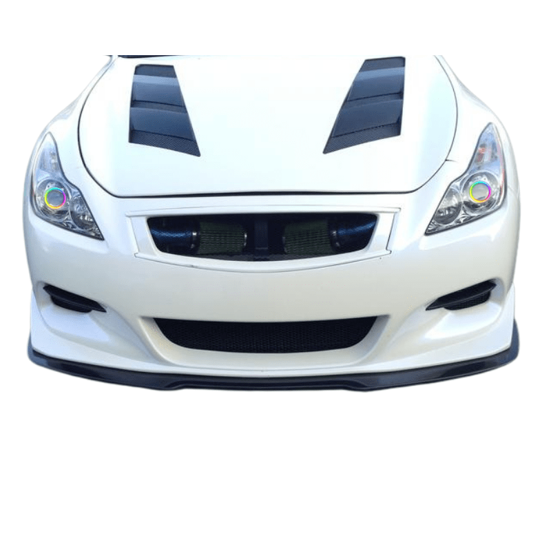 2007-2009 Infiniti G37 Sedan Multicolor Halo Kit - RGB Halo Kits Multicolor Flow Series Color Chasing RGBWA LED headlight kit Colorshift Oracle Lighting Trendz OneUpLighting Morimoto theretrofitsource AutoLEDTech Diode Dynamics