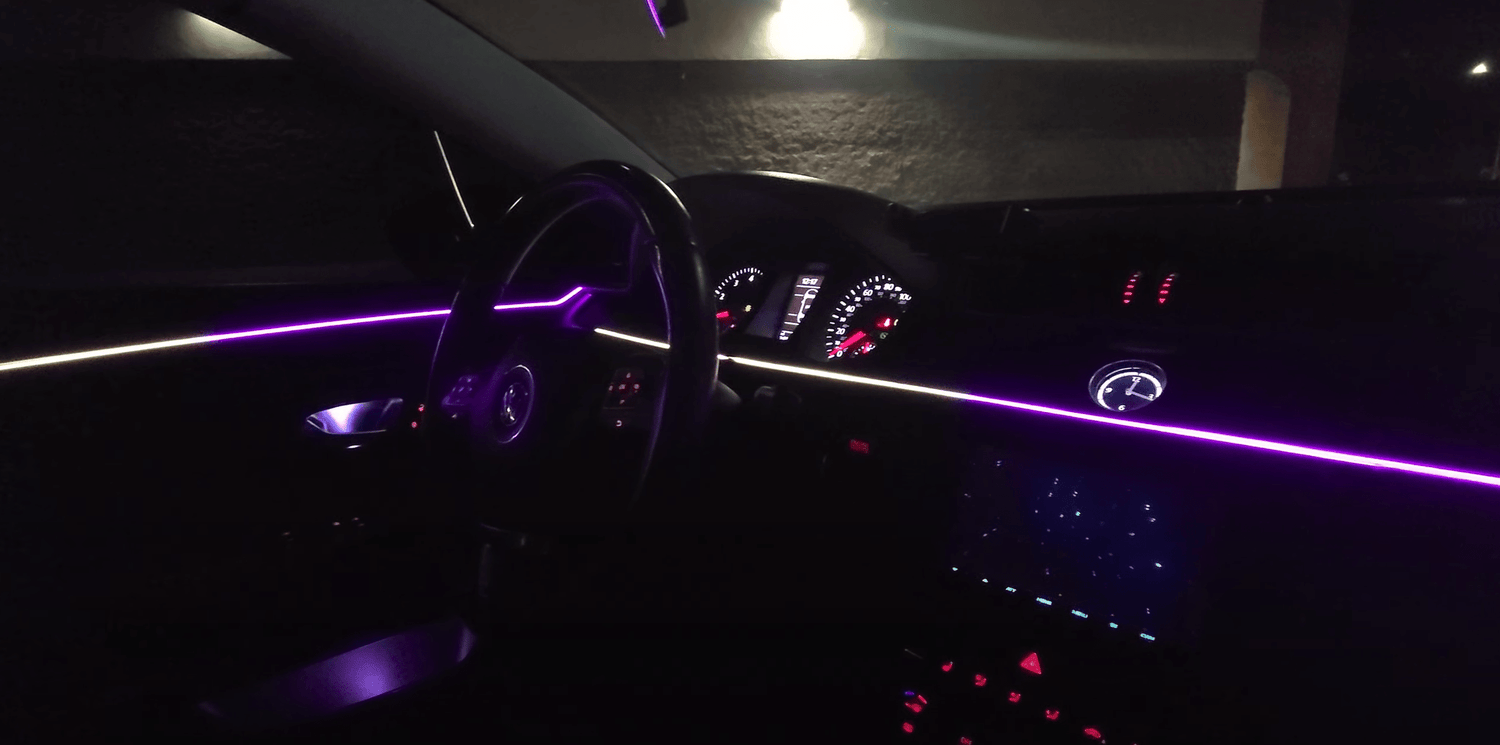 Flow Series Fiber Optic Interior Ambient Lighting Kit