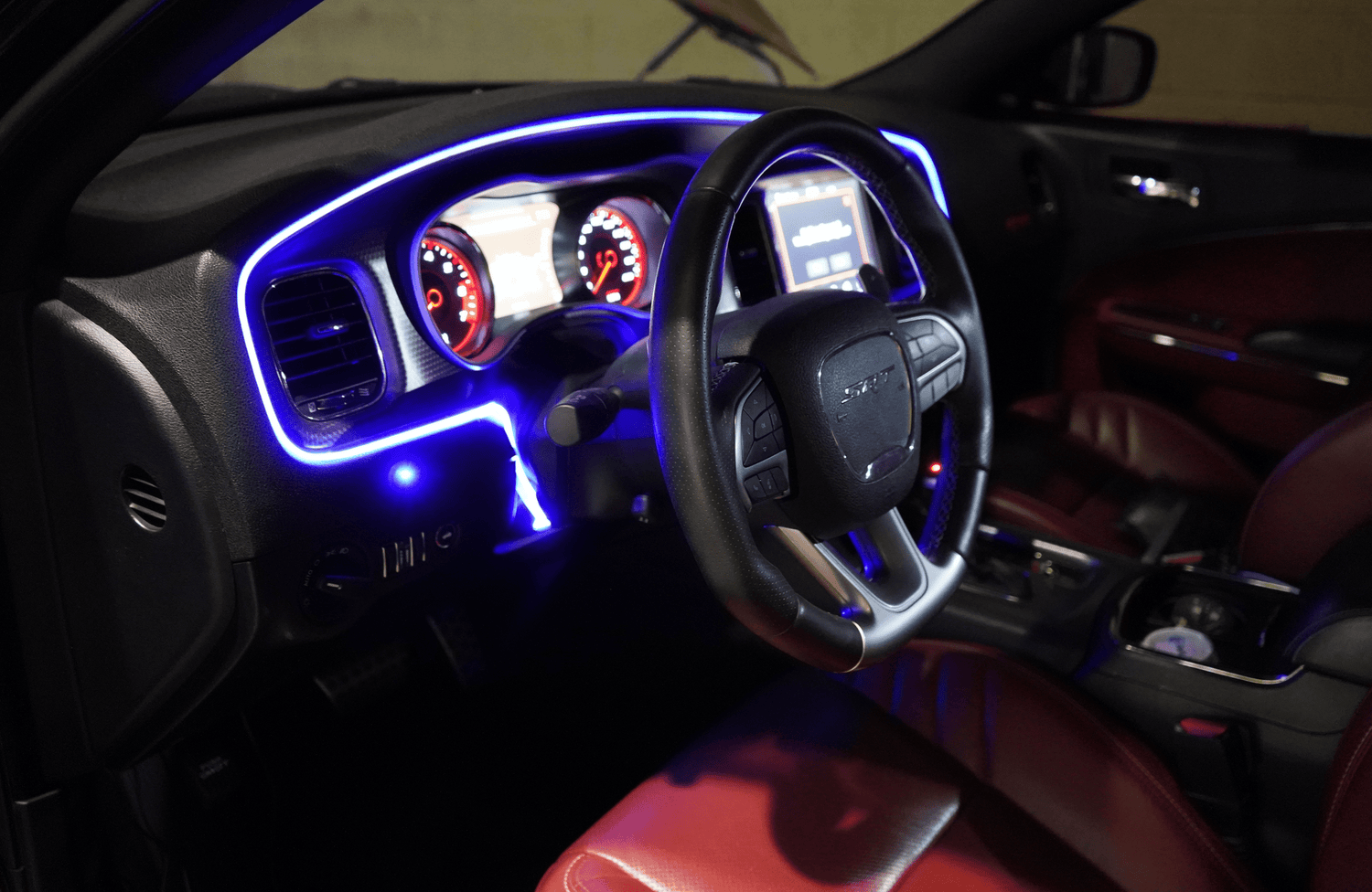 RGBW Fiber Optic Interior Ambient Lighting Kit
