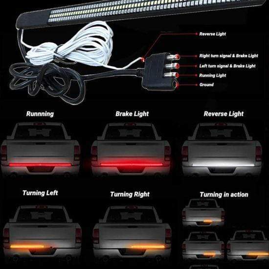 RGB Halo Kits Led Tail Lights Tailgate LED Light Bar