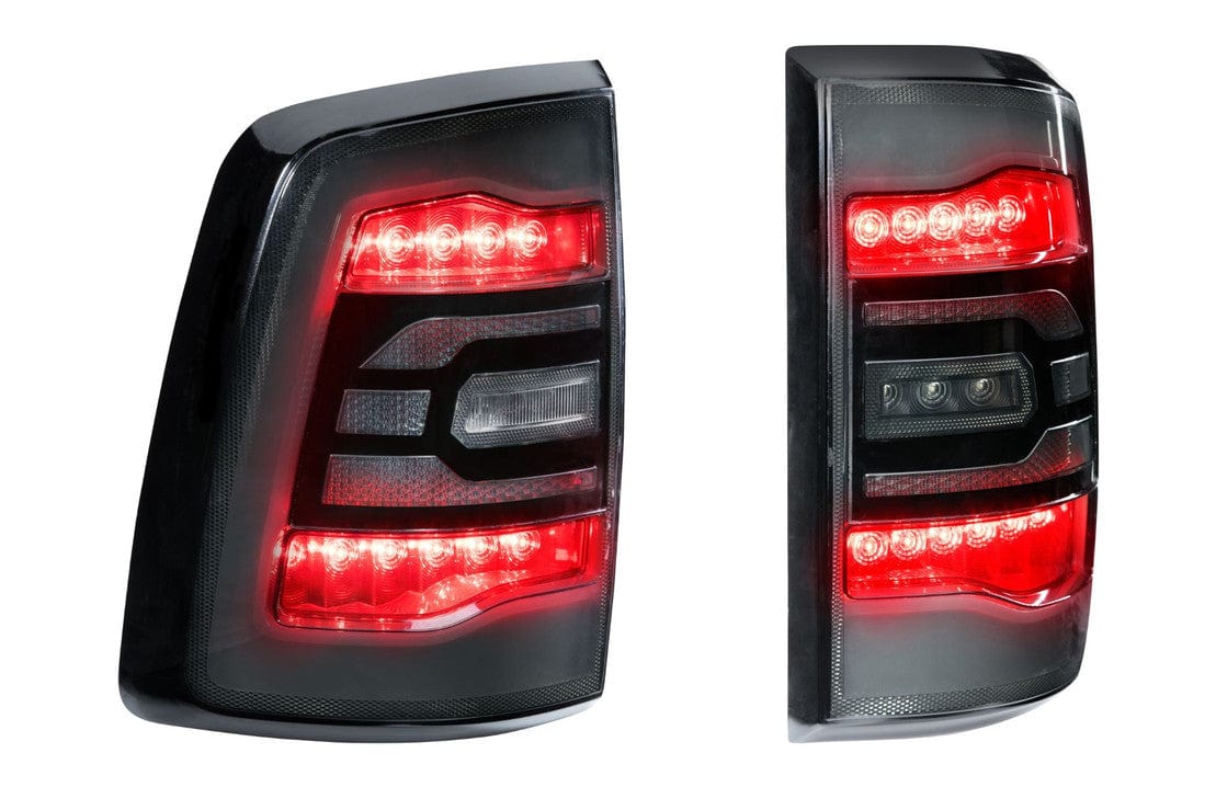 theretrofitsource Led Tail Lights DODGE RAM (09-18): GTR CARBIDE LED TAIL LIGHTS