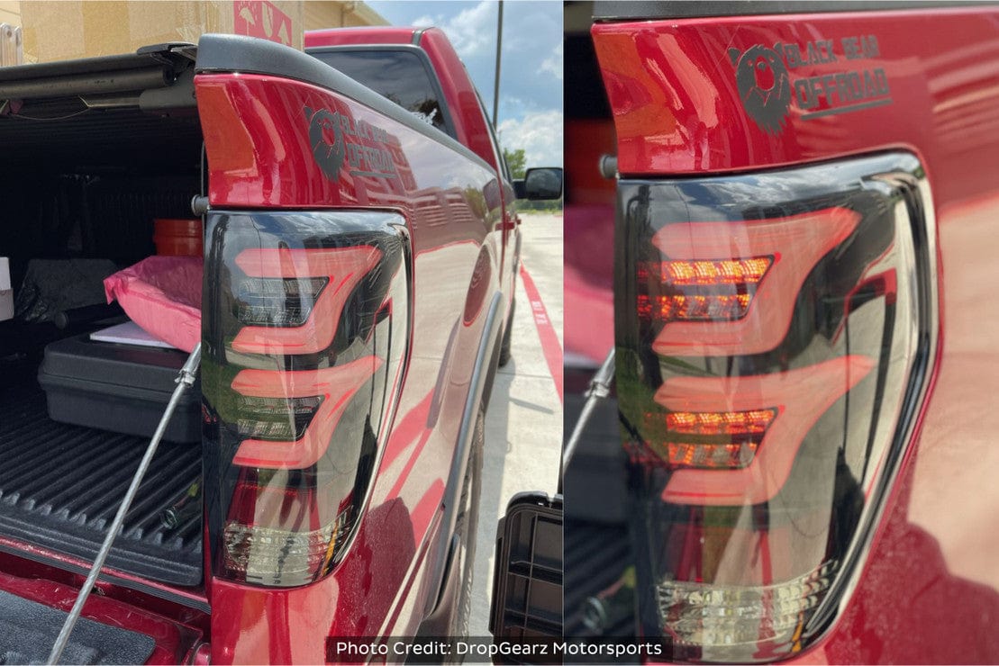 FORD F150 (09-14): ALPHAREX PRO LED TAILS - RGB Halo Kits Multicolor Flow Series Color Chasing RGBWA LED headlight kit Oracle Lighting Trendz OneUpLighting Morimoto theretrofitsource AutoLEDTech Diode Dynamics