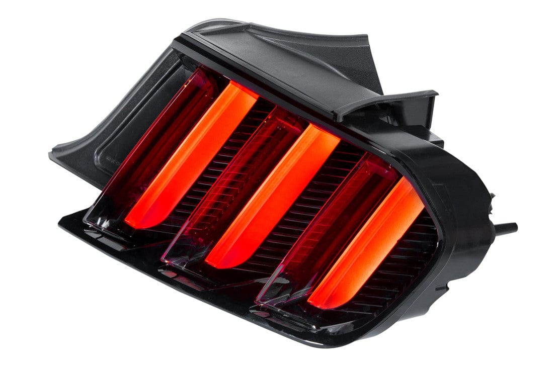 FORD MUSTANG (15-22): XB LED TAIL LIGHTS - RGB Halo Kits Multicolor Flow Series Color Chasing RGBWA LED headlight kit Oracle Lighting Trendz OneUpLighting Morimoto theretrofitsource AutoLEDTech Diode Dynamics
