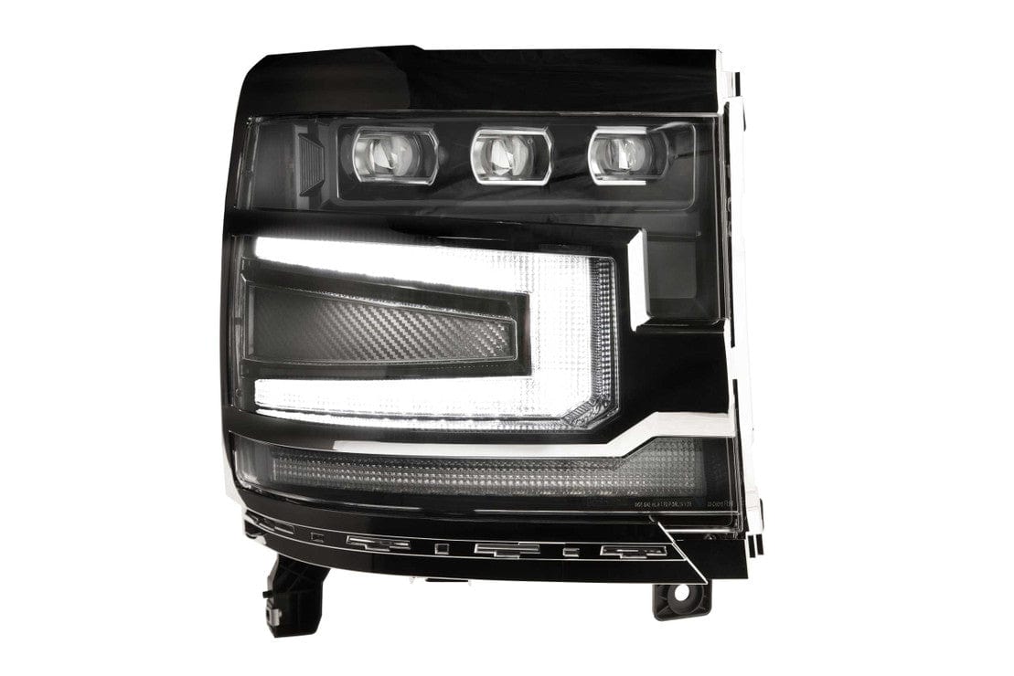 CHEVROLET SILVERADO 1500 (16-18): XB LED HEADLIGHTS - RGB Halo Kits Multicolor Flow Series Color Chasing RGBWA LED headlight kit Oracle Lighting Trendz OneUpLighting Morimoto theretrofitsource AutoLEDTech Diode Dynamics