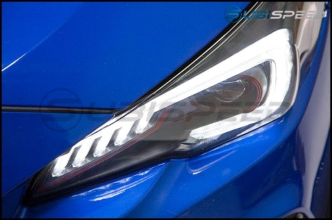 Subaru WRX (15-17): BI-LED Headlights - RGB Halo Kits Multicolor Flow Series Color Chasing RGBWA LED headlight kit Oracle Lighting Trendz OneUpLighting Morimoto theretrofitsource AutoLEDTech Diode Dynamics