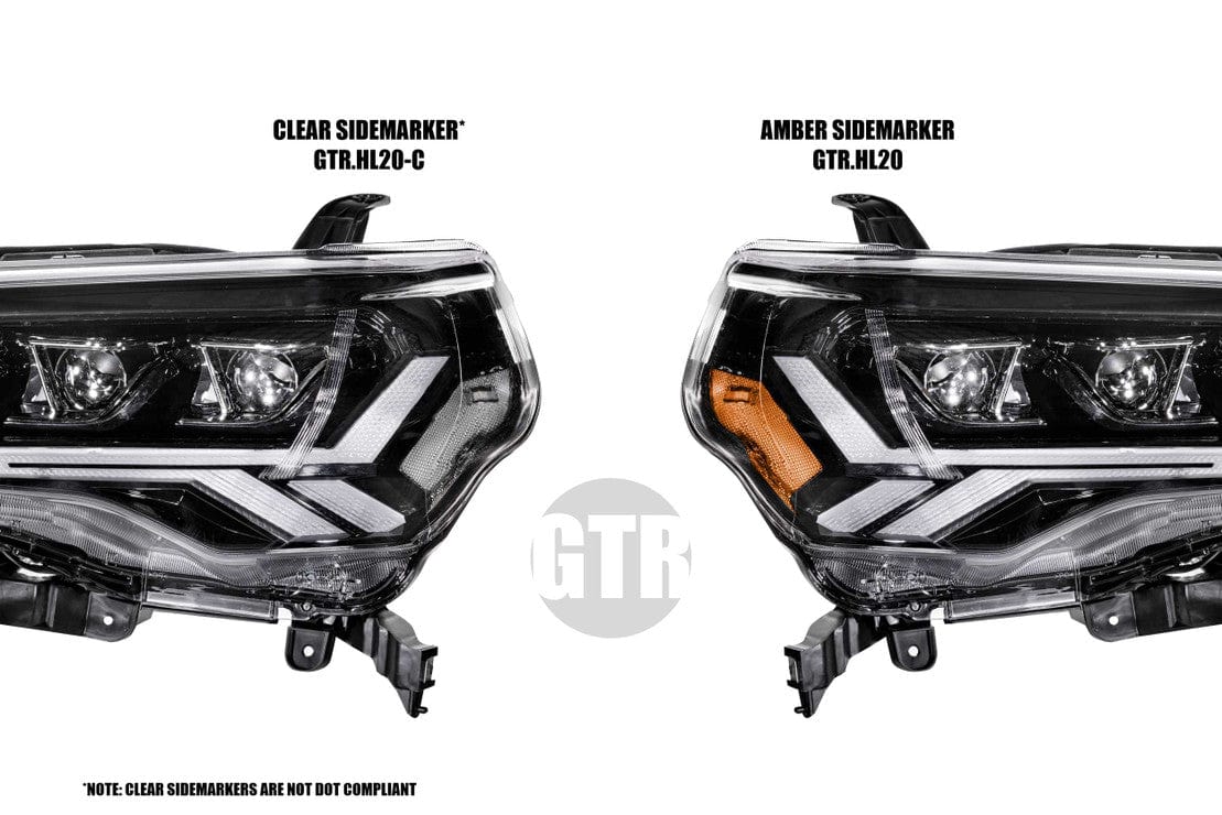 theretrofitsource Prebuilt Headlights TOYOTA 4RUNNER (14-23): GTR CARBIDE LED HEADLIGHTS