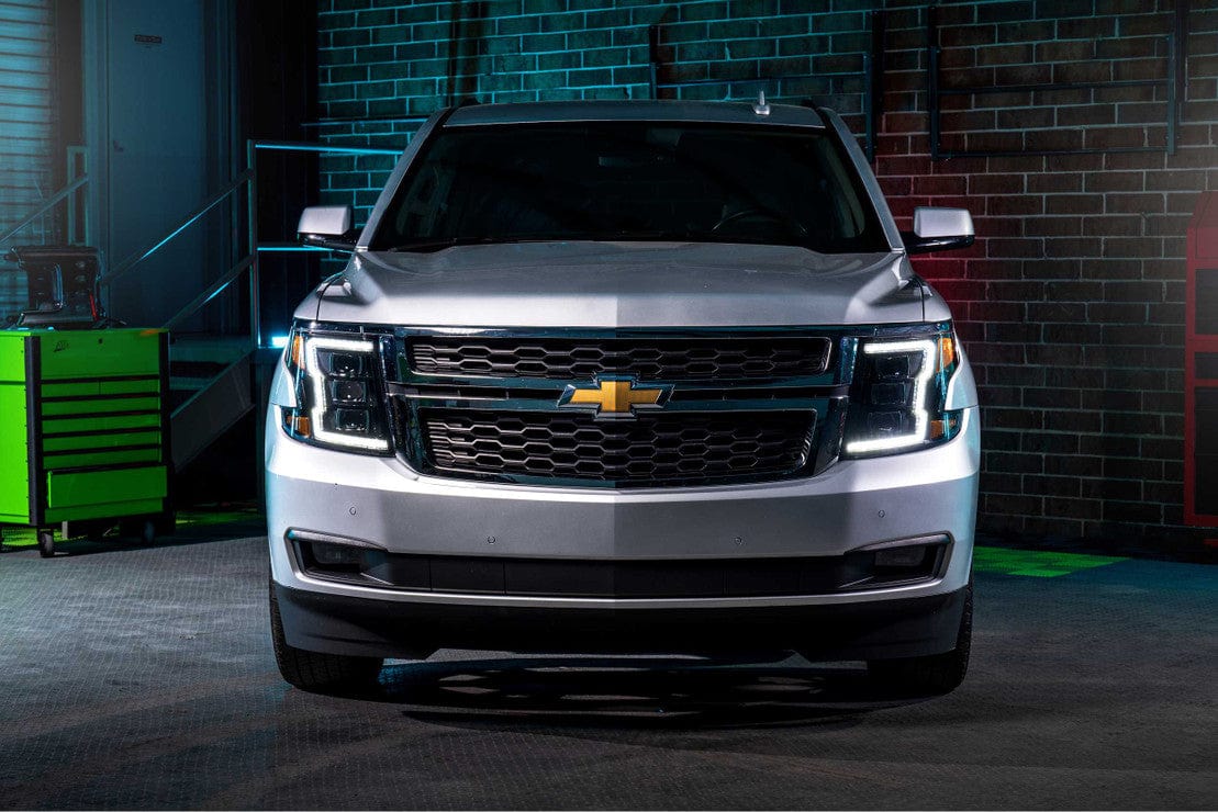 Chevrolet Tahoe/Suburban: LED Headlights (2015 - 2020) | XB – Custom Multicolor LED Lighting by RGB Halo Kits