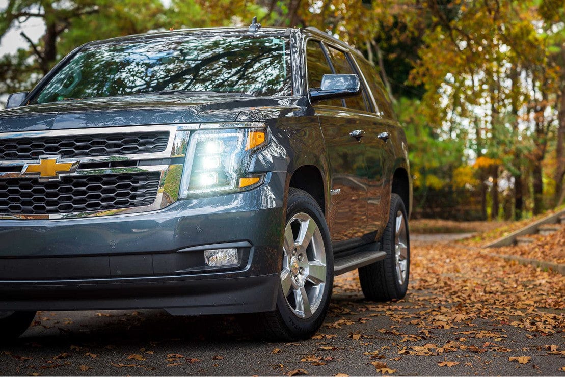 Chevrolet Tahoe/Suburban: LED Headlights (2015 - 2020) | XB – Custom Multicolor LED Lighting by RGB Halo Kits