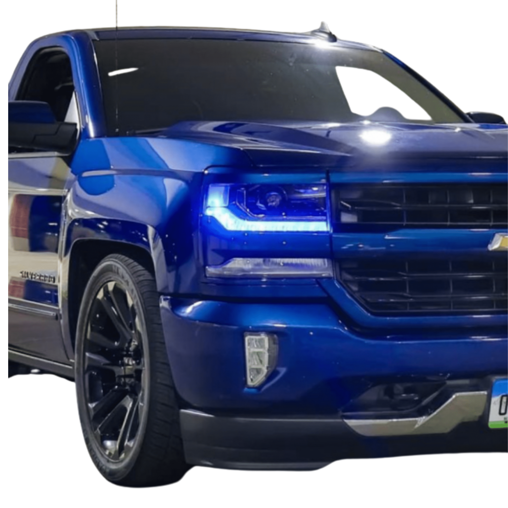 Chevrolet Silverado Multicolor Flow Serries DRL Boards (2016-2018) – Custom Multicolor LED Lighting by RGB Halo Kits